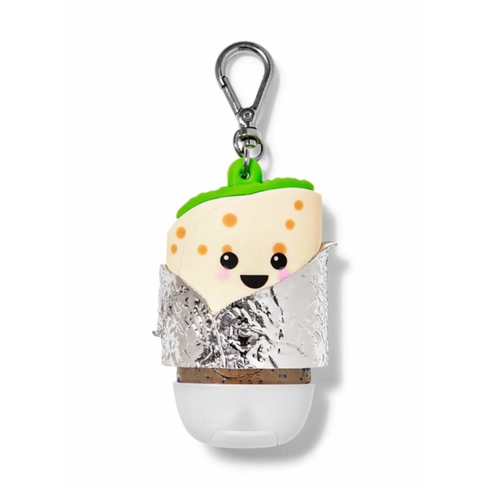 Bath and Body Works Happy Burrito PocketBac Sanitizer Holder, NWT 🌯 - Picture 7 of 7